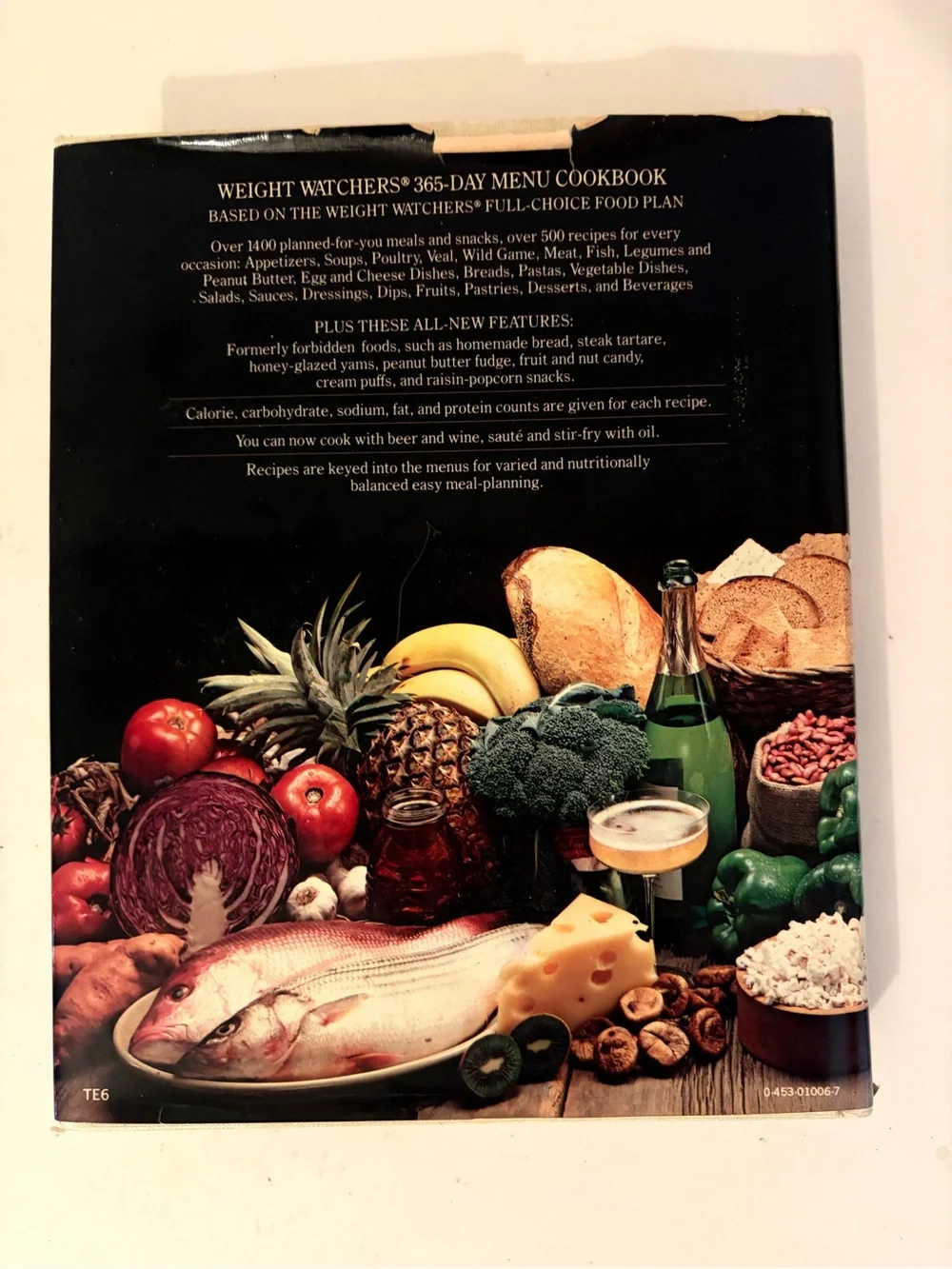 Vintage 1981 Weight Watchers 365 Day Menu Cookbook Hardcover Illustrated